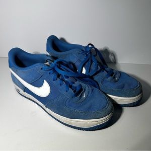 NIKE Air Force 1 Low GS Size 7Y “Star Blue”596728 426 Casual Shoes Sneakers